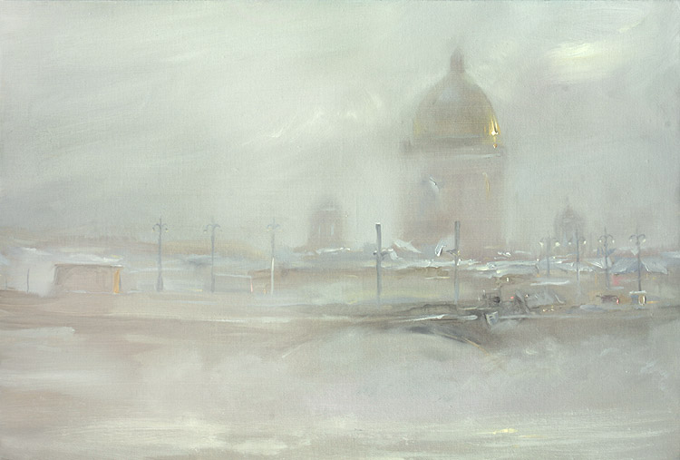 Saint Petersburg By Oleg Trofimov, Oil Painting